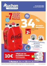 Prospectus Auchan "Les 7 jours Auchan", 12 pages, 06/07/2022 - 12/07/2022