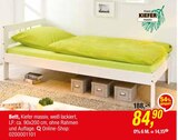 Bett Angebote von KIEFER massiv bei Opti-Megastore Cuxhaven für 84,90 €