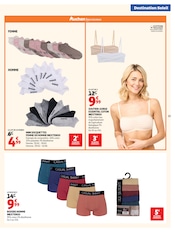 Promos Lingerie Femme dans le catalogue "DESTINATION SOLEIL" de Auchan Hypermarché Lingerie Femme en promo dans le catalogue Auchan Hypermarché à la page 13