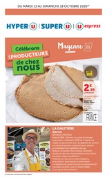 Prospectus U Express, "Célébrons LES PRODUCTEURS de chez nous",  pages, 13/10/2026 - 18/10/2026