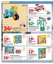 Promos T'choupi dans le catalogue "EMBARQUEZ POUR LE PAYS DES JOUETS" de Auchan Hypermarché à la page 24 Promos T'choupi dans le catalogue "EMBARQUEZ POUR LE PAYS DES JOUETS" de Auchan Hypermarché à la page 24