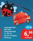 Laternen-Set mit LED-Laternenstab für 6,99 € bei budni im Angebot Laternen-Set mit LED-Laternenstab im aktuellen budni Prospekt