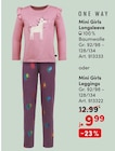 Mini Girls Longsleeve oder Mini Girls Leggings Angebote bei AWG Halberstadt für 9,99 €