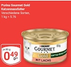Gourmet Gold Katzennassfutter im Angebot bei GLOBUS in Hürth Gourmet Gold Katzennassfutter Angebote von Purina bei GLOBUS Hürth für 0,49 €