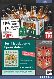 Bier im EDEKA Prospekt "Aktuelle Angebote" mit 28 Seiten (Wesel)