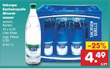 Mineralwasser Angebote von Ileburger Sachsenquelle bei Netto Marken-Discount Potsdam für 4,49 €