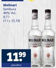 Sambuca im Angebot bei Getränkewelt in Haltern am See Sambuca Angebote von Molinari bei Getränkewelt Haltern am See für 11,99 €