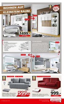 Sofa im Segmüller Prospekt "WOHNEN & WOHLFÜHLEN IN DER WEIHNACHTSZEIT" mit 40 Seiten (Bottrop)