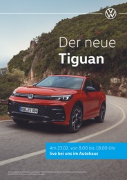Volkswagen Prospekt für Bargteheide: "Der neue Tiguan", 2 Seiten, 05.02.2024 - 03.03.2024