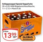 Spezial Seppel'sche im Angebot bei GLOBUS in Bingen Spezial Seppel'sche Angebote von Schlappeseppel bei GLOBUS Bingen für 13,99 €