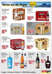 Gin im Trinkgut Prospekt "Aktuelle Angebote" mit 4 Seiten (Regensburg)