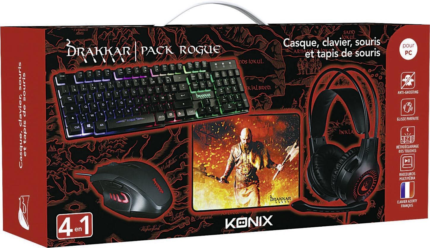 Casino Supermarchés Saint-Germain-en-Laye - Pack Gaming Rogue 4 en 1 Promo Pack Gaming Rogue 4 en 1 dans le catalogue Casino Supermarchés BLACK FRIDAY à Saint-Germain-en-Laye