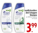 Anti-Schuppen Shampoo Angebote von head&shoulders bei EDEKA München für 3,99 €