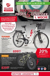 Selgros Prospekt der aktuellen Woche, gültig von 26.01.2023 bis 01.02.2023 Aktueller Selgros Prospekt "cash & carry" mit 24 Seiten