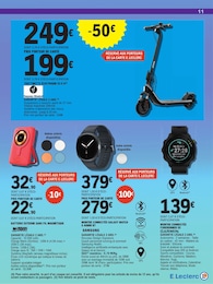 Prix et réduction Trottinette dans le prospectus E.Leclerc en cours Offre Trottinette dans le catalogue E.Leclerc du moment à la page 11