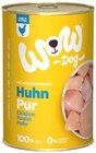 Huhn Pur im Angebot bei REWE in Neuss Huhn Pur Angebote von WOW! Dog bei REWE Neuss für 14,49 €