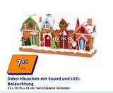 Deko-Häuschen mit Sound und LED-Beleuchtung Angebote bei Action Wolfsburg für 7,95 €