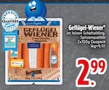 Geflügel-Wiener im Angebot bei EDEKA in Straubing Geflügel-Wiener Angebote bei EDEKA Straubing für 2,99 €