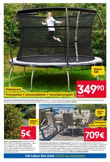 Trampolin im aktuellen Rusta Prospekt (Bremen) Trampolin im Rusta Prospekt "Willkommen zu Hause in Schweden!" mit 20 Seiten (Bremen)