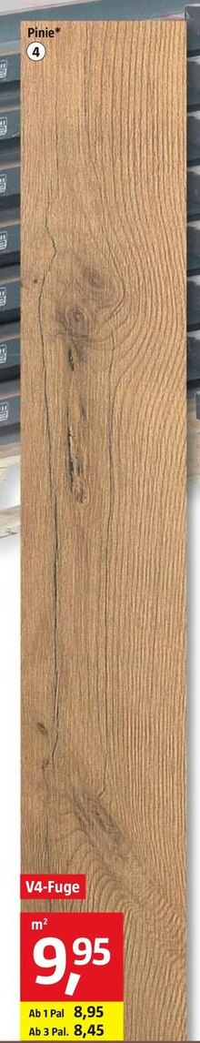 Laminatboden Dekor Pinie*/** bei BAUHAUS in Erkelenz Laminatboden Dekor Pinie*/** im Angebot bei BAUHAUS Erkelenz
