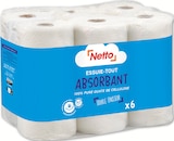 Essuie-tout absorbant x6 - NETTO à 11,52 € dans le catalogue Netto