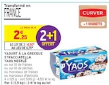 Yaourt à la Grecque Stracciatella Yaos - Nestlé dans le catalogue Intermarché