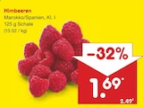 Himbeeren für 1,69 € bei Netto Marken-Discount im Angebot Himbeeren im aktuellen Netto Marken-Discount Prospekt