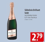 Söhnlein Brillant Sekt im Angebot bei famila Nordost in Gifhorn Söhnlein Brillant Sekt Angebote bei famila Nordost Gifhorn für 2,79 €