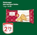 Mini Marzipan Stollen im Angebot bei GLOBUS in Kempen Mini Marzipan Stollen Angebote von Niederegger bei GLOBUS Kempen für 2,79 €