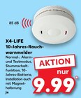 10-Jahres-Rauchwarnmelder im Kaufland Prospekt 10-Jahres-Rauchwarnmelder von X4-LIFE im aktuellen Kaufland Prospekt für 9,99 €