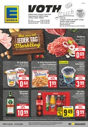 Aktueller EDEKA Supermarkt Prospekt in Dörentrup und Umgebung, "Aktuelle Angebote" mit 24 Seiten, 22.04.2024 - 27.04.2024