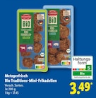 Bio Traditions-Mini-Frikadellen Bällchen von Metzgerfrisch im aktuellen Lidl Prospekt für 3,49 €