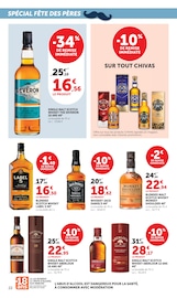 Promos Whisky dans le catalogue "Super U" de Super U Whisky en promo dans le catalogue Super U à la page 22