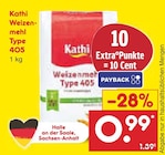 Weizenmehl Type 405 bei Netto Marken-Discount im Prospekt "" für 0,99 €