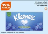 15 % AKTION von Kleenex im aktuellen Müller Prospekt