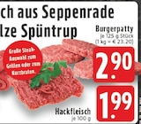 Burgerpatty Angebote bei E center Haltern am See für 1,99 €