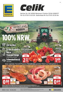 Aktueller EDEKA Prospekt "Aktuelle Angebote" Seite 1 von 24 Seiten für Mettmann