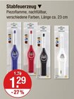Stabfeuerzeug im V-Markt Prospekt Stabfeuerzeug von im aktuellen V-Markt Prospekt für 1,29 €