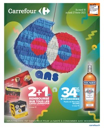 Catalogue Supermarchés de Carrefour à Rillieux-la-Pape Prospectus Carrefour à Rillieux-la-Pape, "60 ans", 60 pages, 14/02/2023 - 27/02/2023
