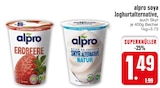 soya Erdbeere, Skyr Alternative Natur bei EDEKA im Teisnach Prospekt für 1,49 €