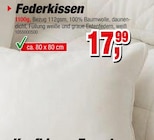 Aktuelle Kopfkissen Angebote bei Die Möbelfundgrube in Saarbrücken Aktuelles Federkissen Angebot bei Die Möbelfundgrube in Saarbrücken ab 17,99 €