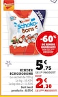 Schoko-Bons - Kinder dans le catalogue Super U
