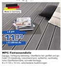 WPC-Terrassendiele Angebote von Dacapo bei Bauzentrum Borgers Wesel für 11,99 €