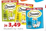Katzensnacks von Dreamies für 3,49 € bei Zookauf im Angebot Katzensnacks von Dreamies im aktuellen Zookauf Prospekt