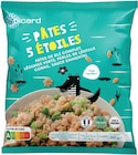 Promo Pâtes 5 étoiles, pâtes de blé complet, légumes verts, perles de lentille corail, sauce emmental à 5,70 € dans le catalogue Picard à Strasbourg