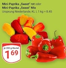Mini-Paprika 'Sweet' rot im Angebot bei GLOBUS in Rostock Mini-Paprika 'Sweet' rot Angebote bei GLOBUS Rostock für 1,69 €