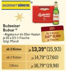 Budweiser Budvar Angebote bei Metro Karlsruhe für 15,93 €