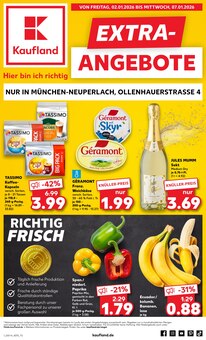 Kaffee im Kaufland Prospekt "EXTRA-ANGEBOTE" mit 8 Seiten (München)