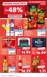 Aktueller Kaufland Prospekt mit Wodka, "Hier bin ich richtig", Seite 21