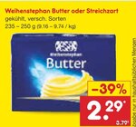 Netto Marken-Discount - Butter oder Streichzart Angebot im Prospekt Butter oder Streichzart bei Netto Marken-Discount im Prospekt "" für 2,29 €